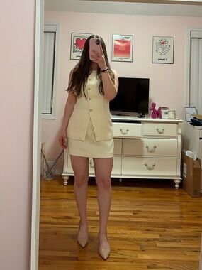 Astr Dilone Vest Mini Dress